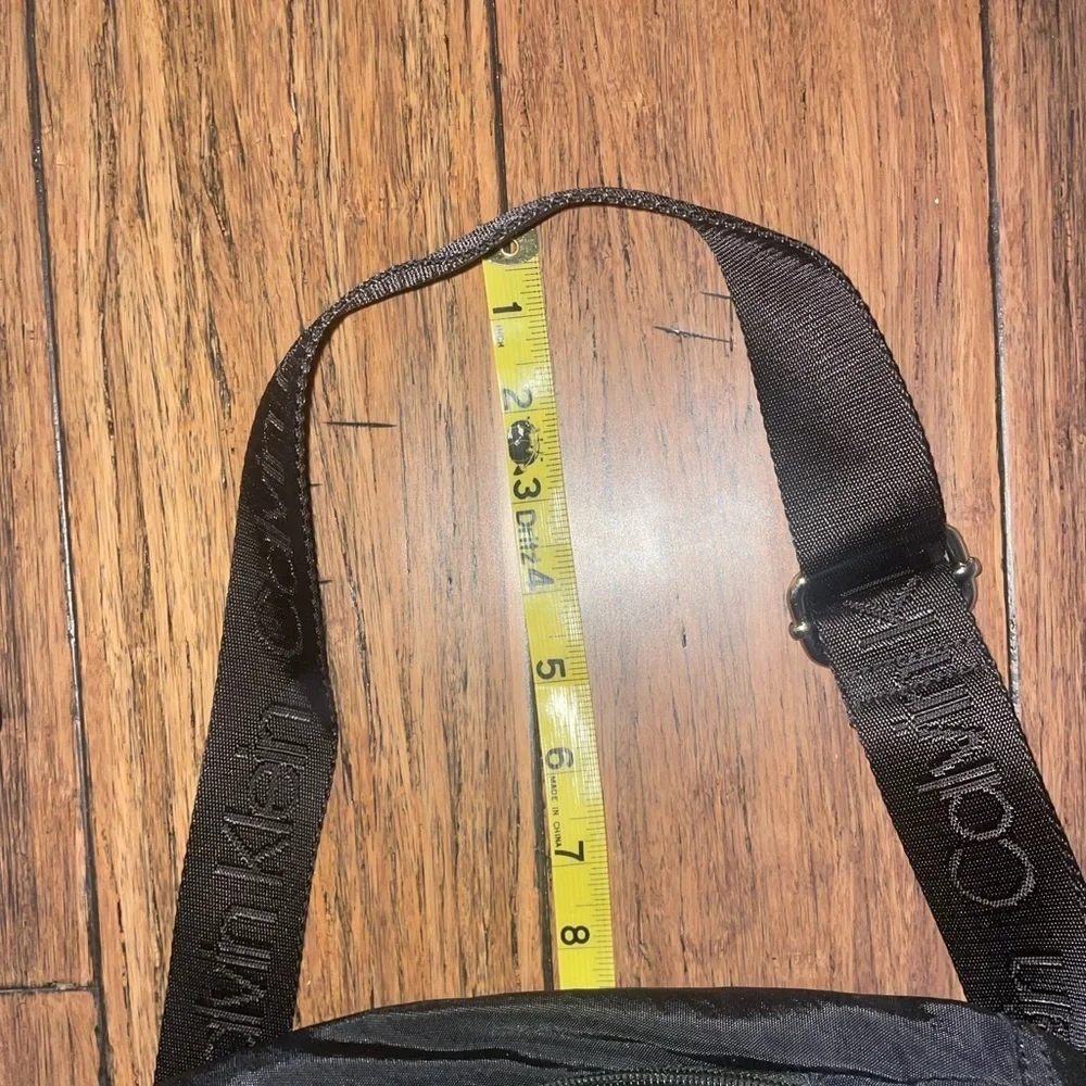 Black black Calvin Klein backpack fall backpack winter backpack travel bag - Picture 11 of 12